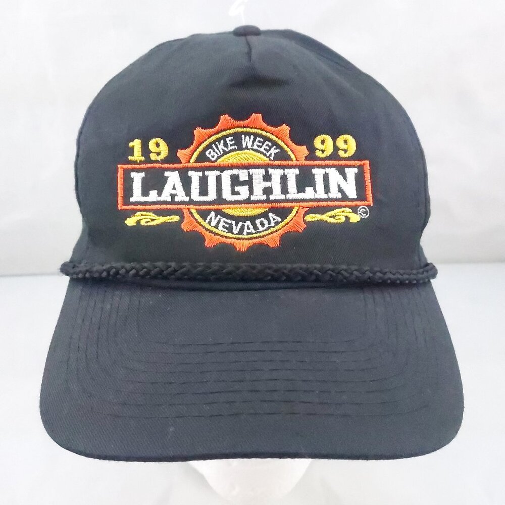 1999 Laughlin Bike Week Nevada Hat Cap Harley Trucker